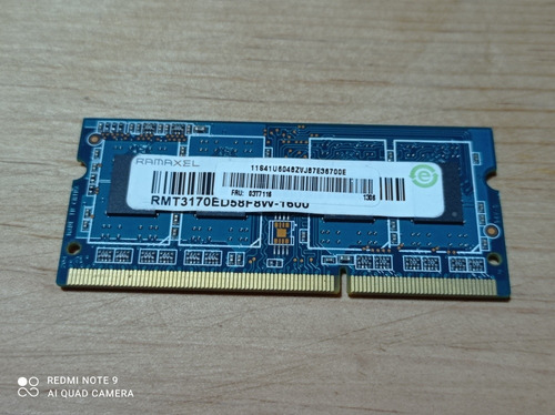 Memoria Ram 2 Gb Ramaxel 1rx8 Pc3l-12800s-11-11b4