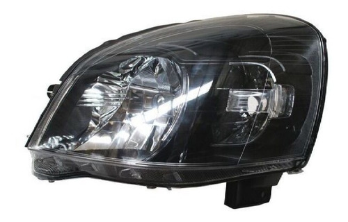 Faro Chev Chevy 09 10 11 C3 Fondo Negro Lh Optimo