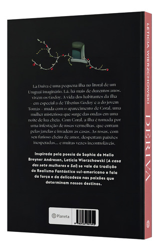 Deriva: romance, de Wierzchowski, Letícia. Editorial Editora Planeta do Brasil Ltda., capa mole em português, 2022