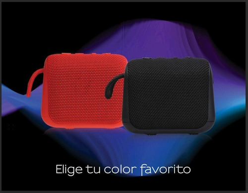 Bocina Aiwa Awkf3b Inalambrica Resistente Al Agua Negro