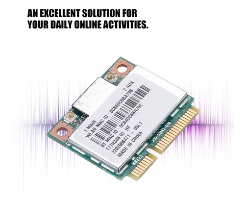 Red De Doble Banda 2.4g/5ghz Ar5b22 300mbps Bluetooth 4.0