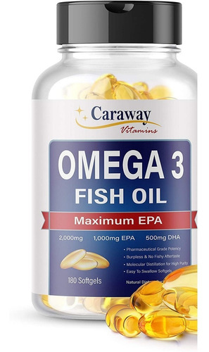 Omega 3 - 180 Caps Blds 90 Ser - Unidad a $1657