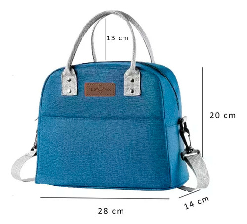 Lunchera Termica Vianda Escolar Cooler Bolso Viaje Correa