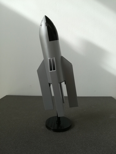 Friede Rocket Form Frau Im Mond Movie- Figura Plastica