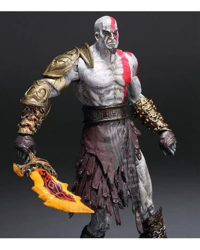 Figura De Acción Kratos God Of War Muñeco Neca Golden Armor