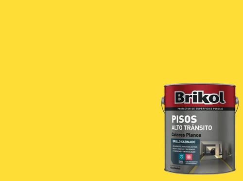 Brikol Pintura Pisos Alto Tránsito 1  Lt Con Microperlas