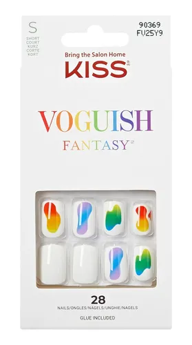 comprar Uñas Glue-on Kiss Voguish Fantasy- Modelo Eternal Flame