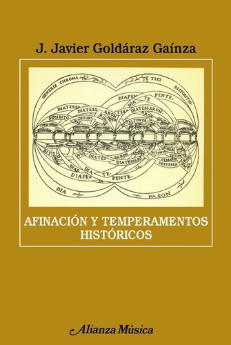 Afinaciãâ³n Y Temperamentos Histãâ³ricos, De Goldáraz Gaínza, J. Javier. Alianza Editorial, Tapa Blanda En Español