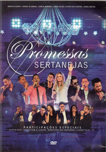 Dvd Promessas Sertanejas Dan Janaina Jonas Vilar