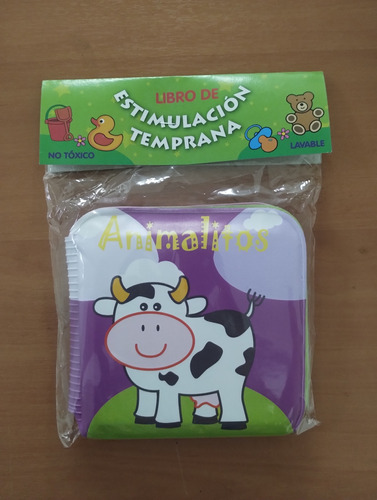 Animalitos Libro De Estimulacion Temprana No Toxico Lavable