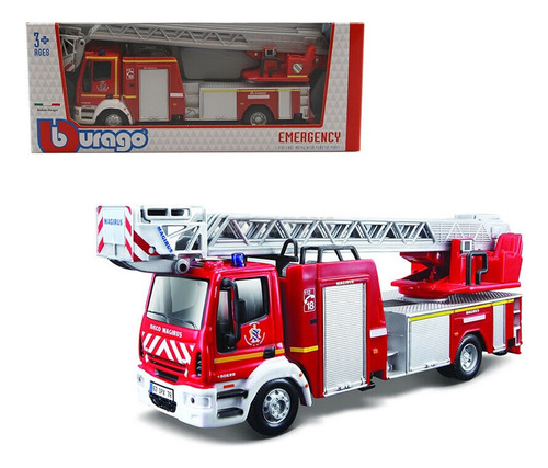 Camion Bomberos Iveco Magirus 1:50 Burago