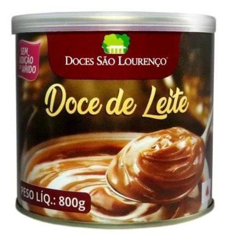 Doce Leite Sao Lourenco Puro 800g