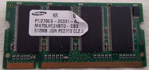 Memoria Ddr2 512mb Para Laptops