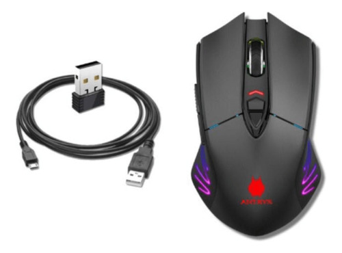 Mouse Inalambrico Antryx Chrome Storm Scorpio Ii Dpi 10000