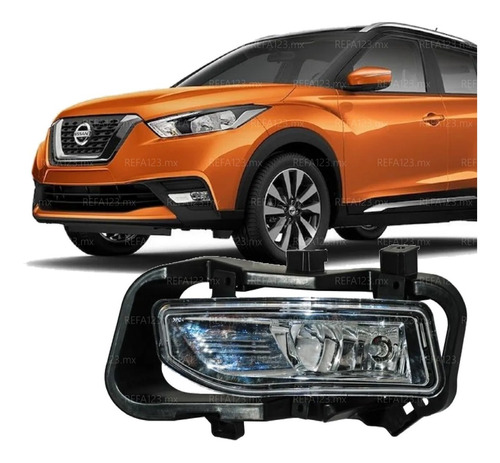 Faro Niebla +base Nissan Kicks 2017 2018 2019 2020 Conductor