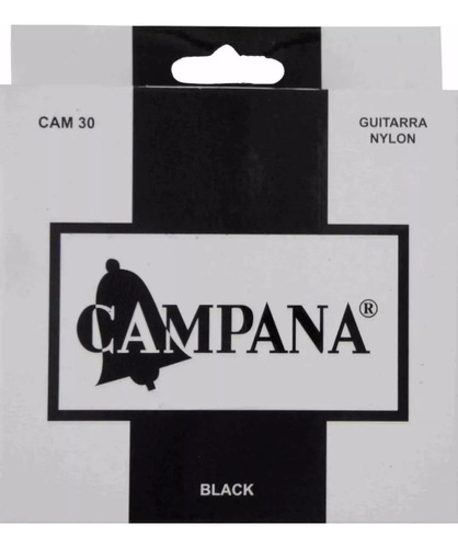 Encordado Guitarra Clasica Campana Black