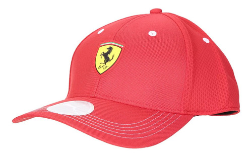 Boné Puma Ferrari Aba Curva Vermelho Premium! Pronta Entrega