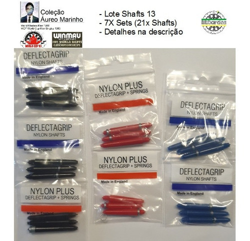 Cam22 7 Sets De Shafts (21 Hastes) Dardo -ver Descrição Lt13