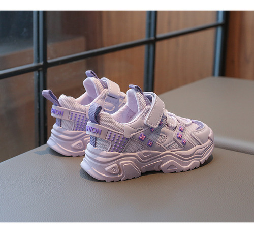 Zapatillas De Tenis Para Niñas Elegantes Y Cómodas.