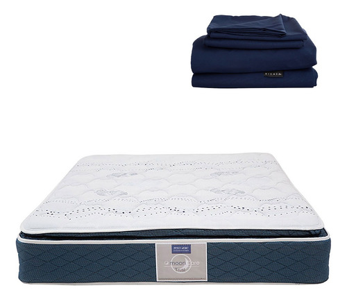 Colchón King Size Restonic Trust + Sábanas Softy