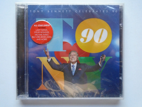 Tony Bennett - Celebrates 90 Cd 2016 Columbia Records