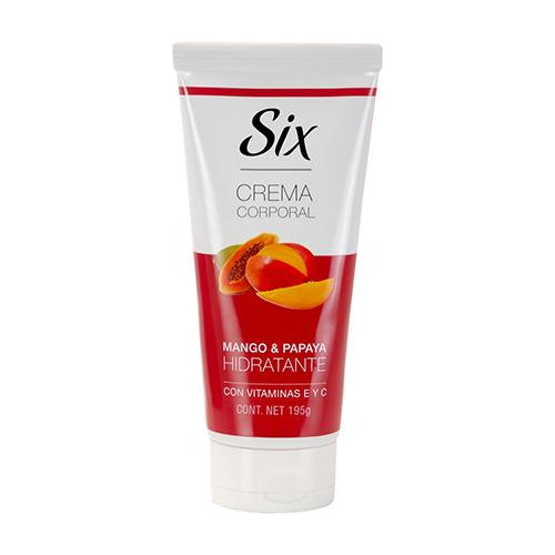 Crema Corporal Six Papaya Y Mango 195grs