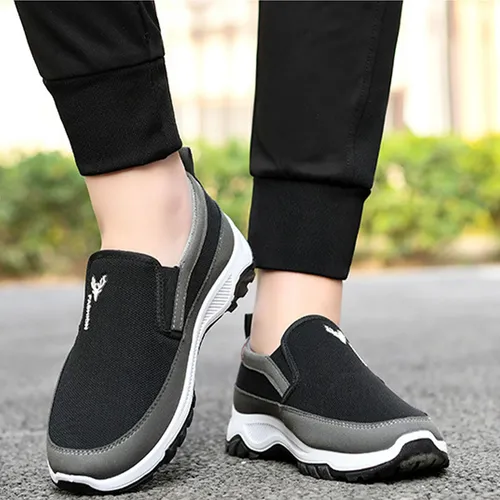 Zapatillas lona hombre sin cordones hotsell