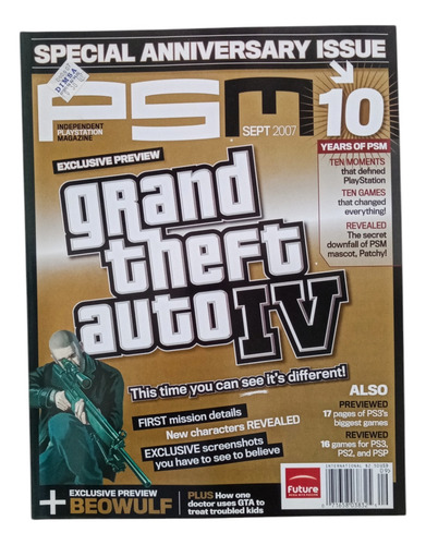 Psm 127 10th Anniversary Gta Iv (Usado)