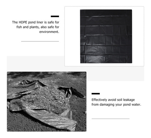 Nuevo Cojín De Membrana Impermeable Epdm Pond Liner For