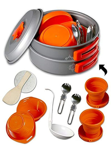 Kits De Utensilios De Cocina Para Acampar