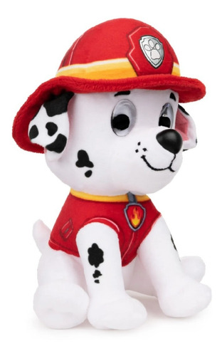 Imagen 2 de 6 de Paw Patrol Peluche Plush Marshall 16 Cm