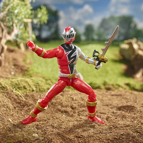Power Rangers Lightning Collection Dino Fury Red Ranger Figu