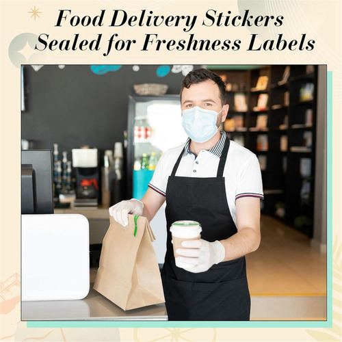 500 Pcs Safe Secure Tamper Evident Seals Stickers