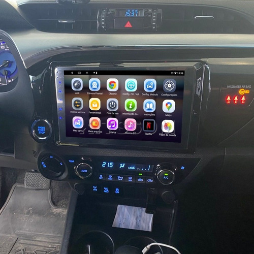 Central Multimídia Toyota Hilux Android 9