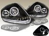 00 01 02 03 04 05 Mitsubishi Eclipse Headlights Black 2  Zzh