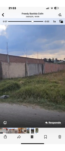 Terreno En Venta En Zinacantepec, A 5 Min De Av Adolfo Lopez Mateos