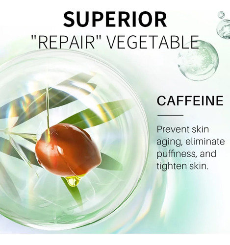 - Crema For Ojos Y Suero For Debajo De Los Ojos Con Cafeína,