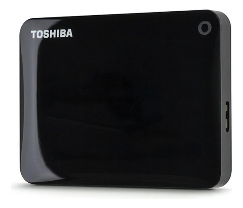 Disco Duro Externo 2tb Toshiba Canvio Connect Ii 2.5/usb 3.0 Color Negro