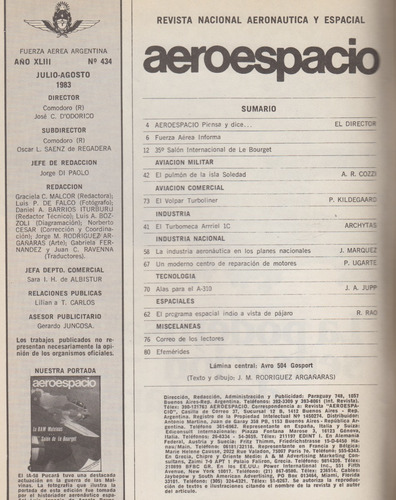 Lote 4 Revista Aeroespacio Nr 432-433-434-435 (Usado)