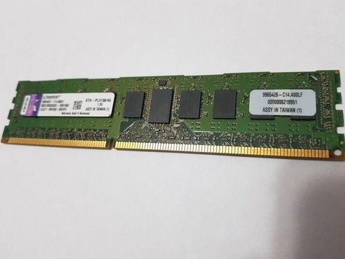 Imagem 4 de 6 de Memória Kingstom Kth-pl3138/4g 4gb 1333mhz Dimm
