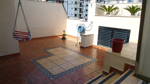 Cobertura Residencial À Venda, Jardim Anália Franco, São Paulo. - Co0100