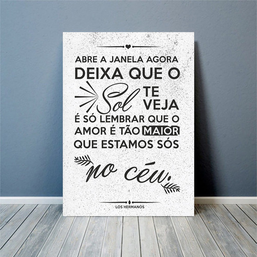 Placa Decorativa De Janela Sol Amor Céu Alegre Sua Casa