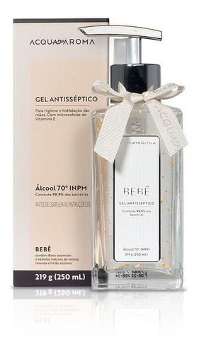 Álcool Em Gel Bebê 250ml Bebê