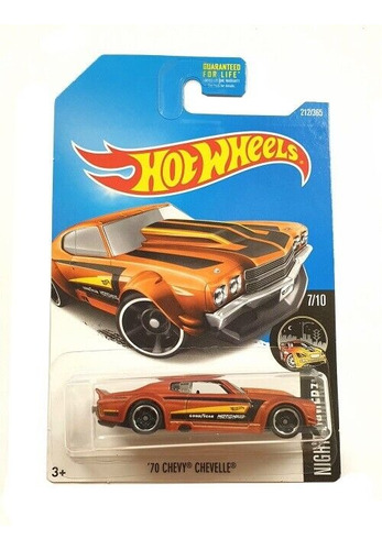 Hot Wheels 70 Chevy Chevelle Nightburnerz + Obsequio 