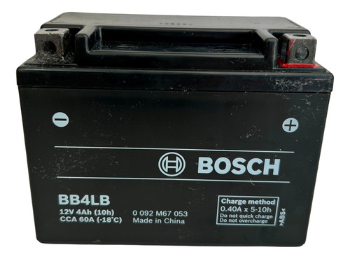 Bateria Sellada Bosch Bb4lb De Gel ,tamaño Yb4l-b
