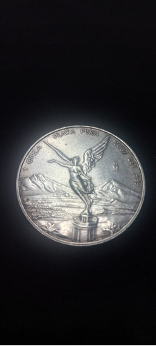 Moneda México Libertad 1 Onza Troy Plata 2007 Silver .999