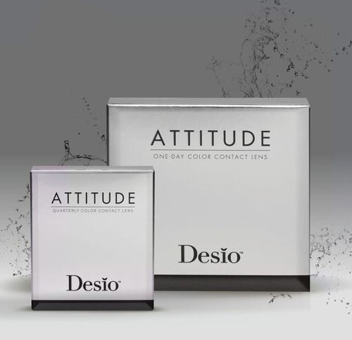 Lentes De Contacto Sin Graduación Desio Attitude 2 Tonos Delicious Honey