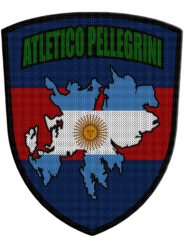 Parche Termoadhesivo Malvinas Y Atletico Pellegrini Salta