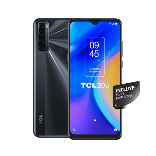 Celular Tcl 20 Se 256gb 6gb Ram 6,8'' Ips Lcd Liberado Gris
