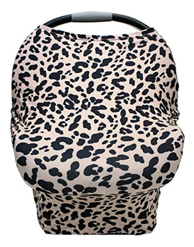 Nursing Cover Carseat Canopy-multi-use Soft Stretchy Car Sea